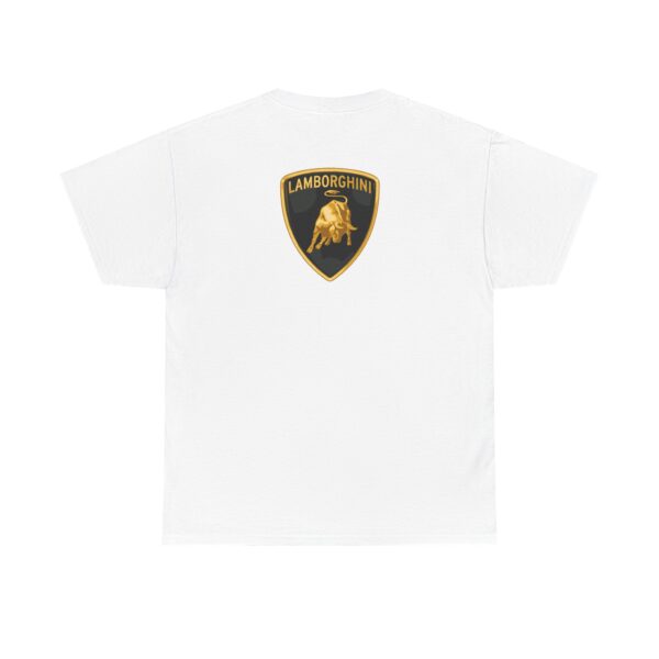 Lamborghini Unisex Heavy Cotton Tee - Image 2