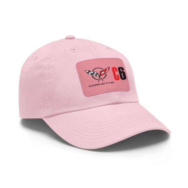 Corvette C7, Personalized Hats, Custom Hats, Custom Company Hats, Business, Teams, Event Hats Dad Hat with Leather Patch - Image 26