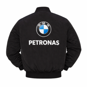 BMW Petronas racing jacket black back embroidered