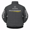 Acura Integra gray jacket embroidered back logo