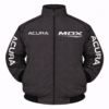 Acura MDX gray jacket embroidered front logo