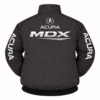 Acura MDX gray jacket embroidered back logo