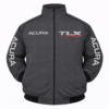 Acura TLX gray jacket front embroidered logo