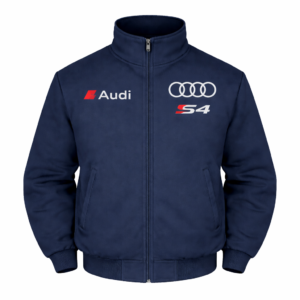 Audi S4 jacket front dark blue