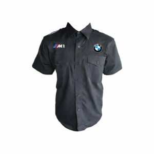 BMW M1 Black Crew Shirt Premium Motorsport Racing Shirt