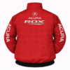 Acura RDX red jacket with white logo