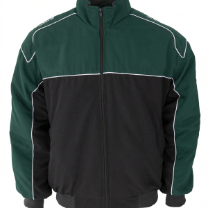 plain-green-and-black-color-block-bomber-jacket
