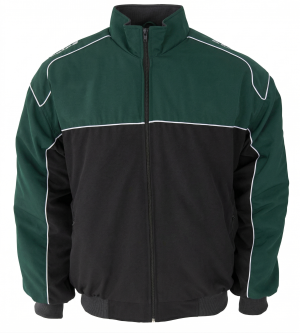 plain-green-and-black-color-block-bomber-jacket