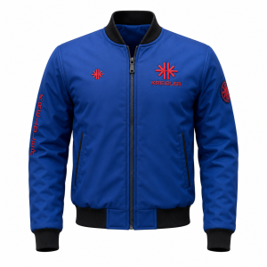 krediler-blue-premium-bomber-jacket-stylish-zip-up-casual-outerwear