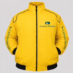 cathay-pacific-yellow-bomber-jacket-airline-racing-style-zip-up-jacket-fun-jacket