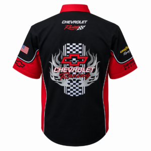 Chevy Chevrolet Racing Pit Crew Shirt back
