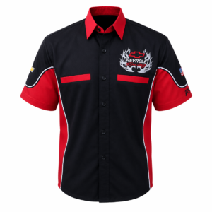 Chevy Chevrolet Racing Pit Crew Shirt front