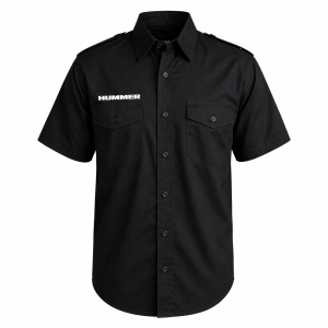 hummer-black-embroidered-work-shirt