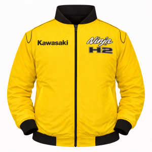 kawasaki-ninja-h2-yellow-motorsport-bomber-jacket
