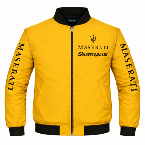 maserati-quattroporte-yellow-luxury-bomber-jacket