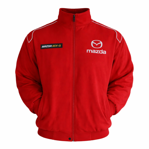 Mazda MX-5 Red Embroidered Racing Jacket