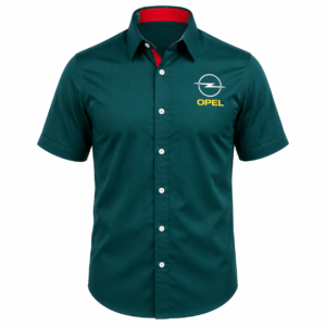 Opel Green Embroidered Motorsport Crew Shirt