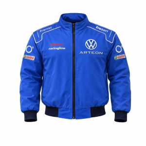 volkswagen-arteon-royal-blue-racing-jacket-embroidered-motorsport-style