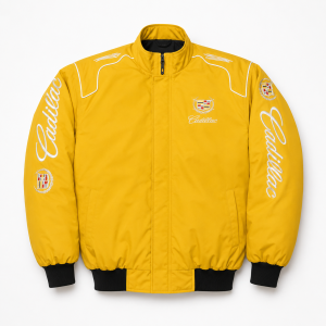 sale-item-cadillac-yellow-embroidered-racing-jacket-vintage-motorsport-bomber-jacket-size-s-only