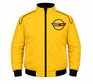 corvette-c1-yellow-motorsport-jacket-premium-embroidered-style