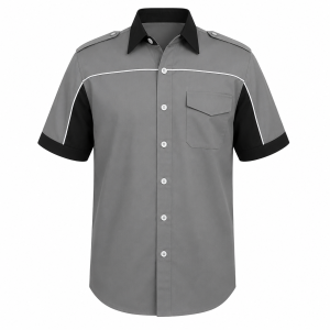 plain-gray-and-black-motorsport-crew-shirt-racing-style-button-up-shirt