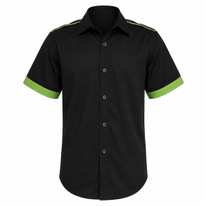 plain-black-and-lime-green-motorsport-crew-shirt-racing-style-button-up